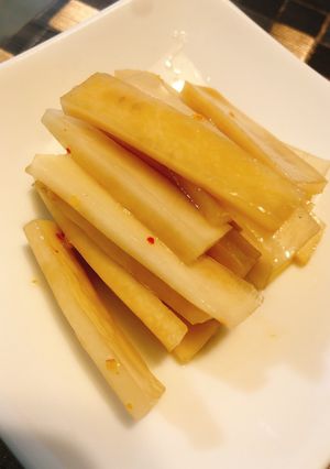 大根の皮の漬物-レシピのメイン写真