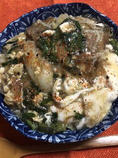 あんかけ豆腐丼-レシピのメイン写真