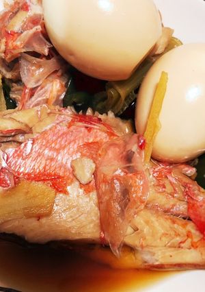 (白身魚なんでもOK)金目鯛の煮付け-レシピのメイン写真