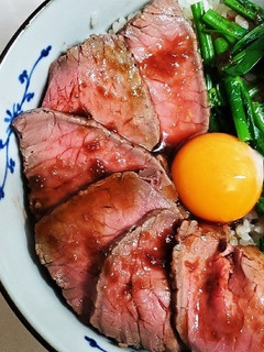 ローストビーフ丼-レシピのメイン写真