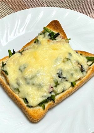ほうれん草のチーズトースト-レシピのメイン写真
