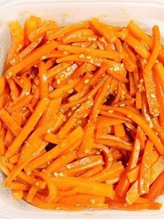 【副菜おかず】にんじんのピリ辛きんぴら-レシピのメイン写真