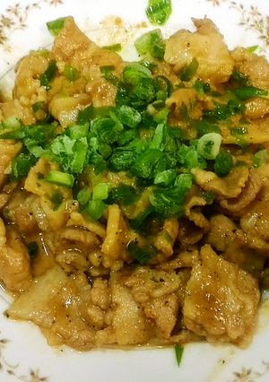 豚バラ肉の生姜焼　マヨネーズプラス-レシピのメイン写真