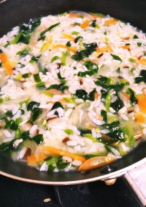 フライパンで中華おじや★1y4m野菜摂取-レシピのメイン写真