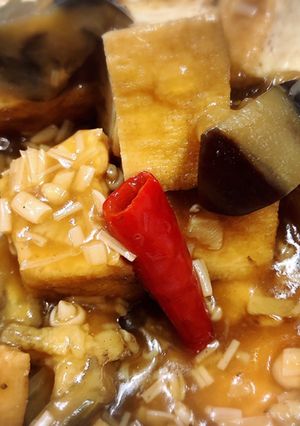 ウチのアレ♡茄子厚揚げトロトロ炒め煮-レシピのメイン写真