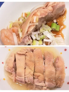 鶏ももフライパン酒蒸し!ネギショウガ風味-レシピのメイン写真