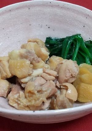鶏もも肉とニラのさっぱり煮込み-レシピのメイン写真