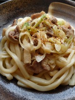 ゴマ風味ねぎからめうどん-レシピのメイン写真