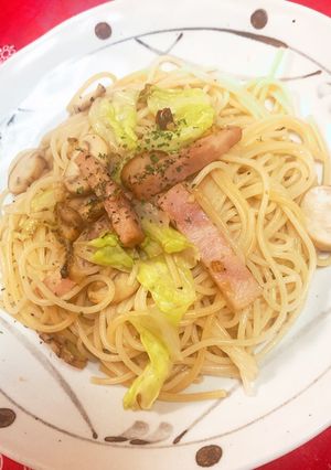はじめてのペペロンチーノ-レシピのメイン写真