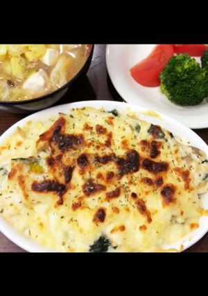かぼちゃ豆腐グラタン♡-レシピのメイン写真
