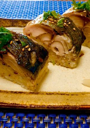 焼き鯖寿司-レシピのメイン写真