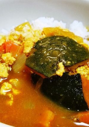 かぼちゃチキンカレー。-レシピのメイン写真