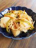 《主菜》鶏肉とえのきの南蛮漬け