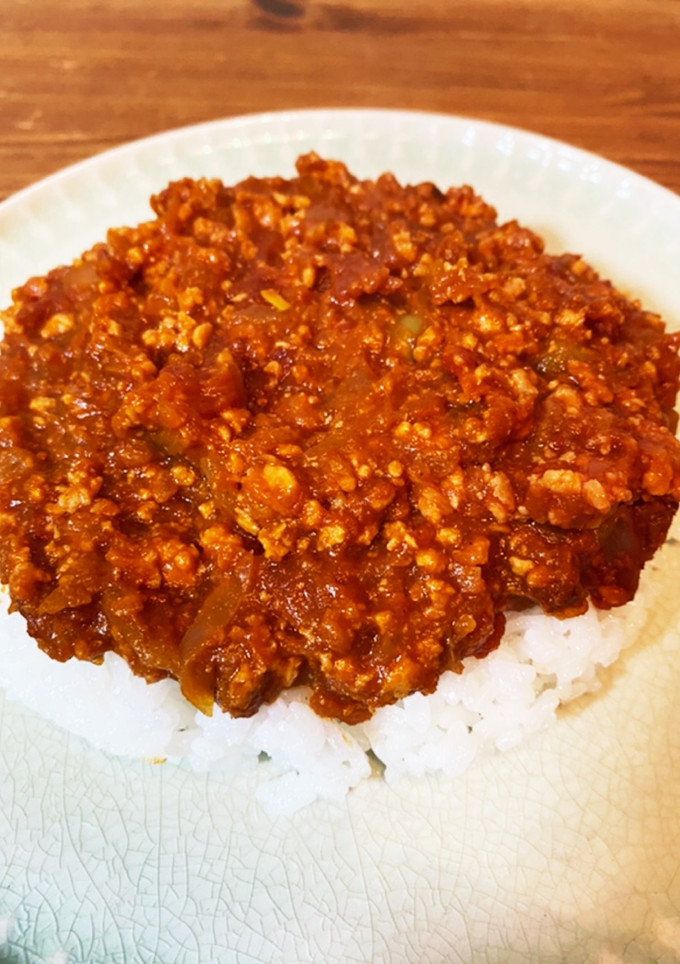 簡単キーマカレー☆市販のルーとトマト缶♪-レシピのメイン写真