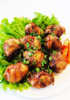 肉巻おにぎり　子供と作る簡単レシピ-レシピのメイン写真