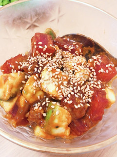 マグロとアボカドの韓国風-レシピのメイン写真