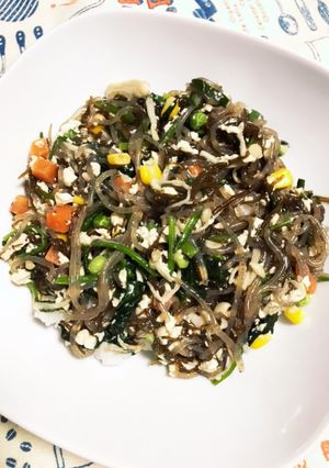 ヴィーガン　もずく丼-レシピのメイン写真