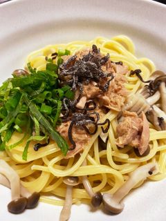 簡単 ツナとしめじの和風パスタ-レシピのメイン写真