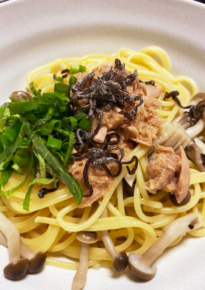 簡単　ツナとしめじの和風パスタ-レシピのメイン写真