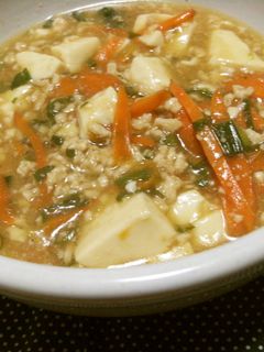 甘めの麻婆豆腐-レシピのメイン写真