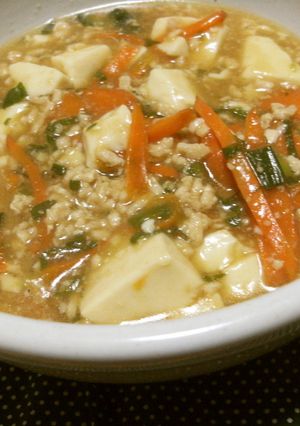 甘めの麻婆豆腐-レシピのメイン写真