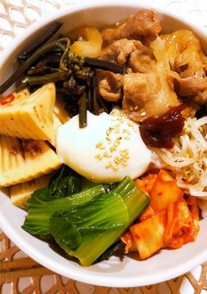 旬野菜でピビンバ＊-レシピのメイン写真