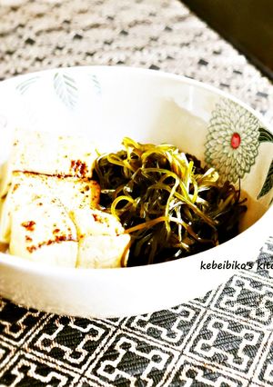 切り昆布と焼き豆腐の中華風炊き合わせ-レシピのメイン写真