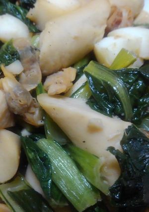 海と菜っ葉のぽん酢ミックス-レシピのメイン写真