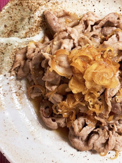 簡単!さっぱり豚のみょうが焼き-レシピのメイン写真