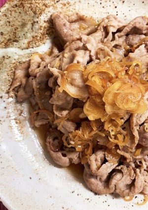 簡単！さっぱり豚のみょうが焼き-レシピのメイン写真