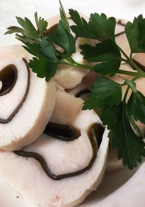 鶏むね肉の昆布〆蒸し（鶏ハム）-レシピのメイン写真