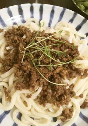 夏旨☆ごま油坦々おうどん ( *´艸`)-レシピのメイン写真