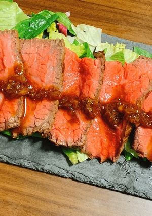簡単ローストビーフ 旨タレ付き-レシピのメイン写真