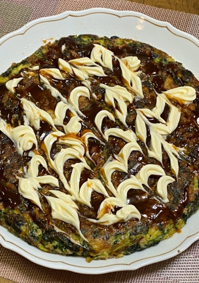 ほうれん草のお好み焼き-レシピのメイン写真