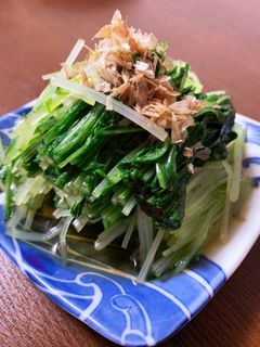水菜のおひたし-レシピのメイン写真