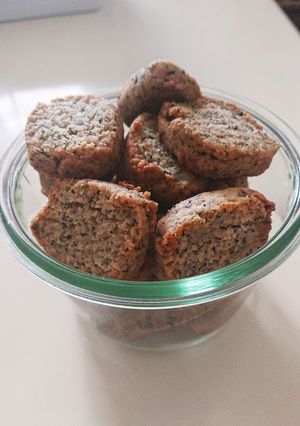米粉でほうじ茶クッキー-レシピのメイン写真