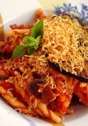 簡単ノルマ・・・ナスとトマトのパスタ。-レシピのメイン写真
