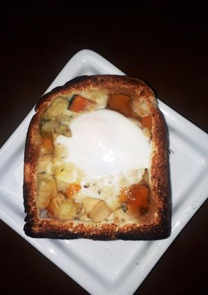 ブルーチーズソースのパングラタン-レシピのメイン写真