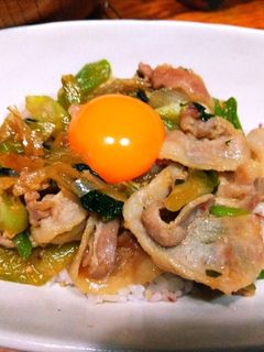ボリューム抜群☆豚バラ丼-レシピのメイン写真