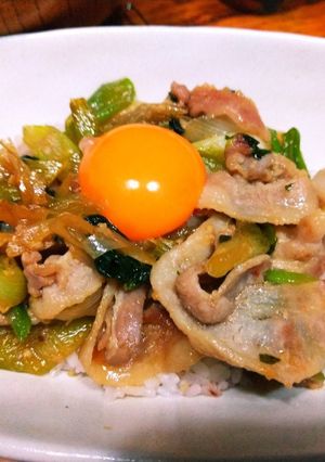 ボリューム抜群☆豚バラ丼-レシピのメイン写真