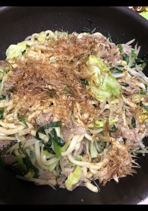 オイスター香る焼きうどん-レシピのメイン写真