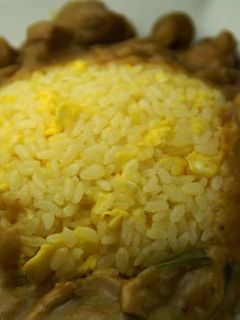 餡かけグリーンカレー炒飯(^^♪-レシピのメイン写真