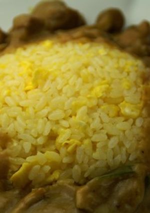 餡かけグリーンカレー炒飯(^^♪-レシピのメイン写真