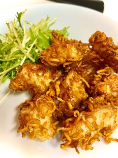インスタントラーメン衣の柔らか唐揚げ-レシピのメイン写真