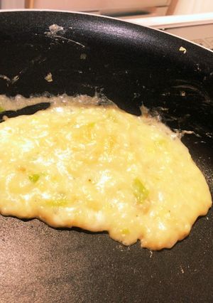 お好み焼き後のもったいないもんじゃ-レシピのメイン写真