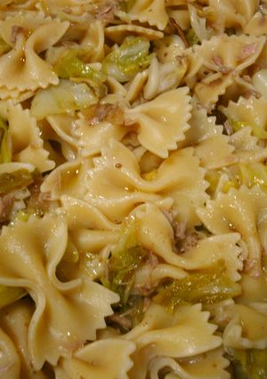 シーチキンと春キャベツバジルソースパスタ-レシピのメイン写真