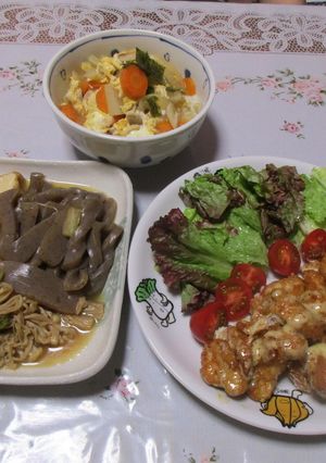 とり胸肉1枚でごちそう！とりマヨと親子丼-レシピのメイン写真