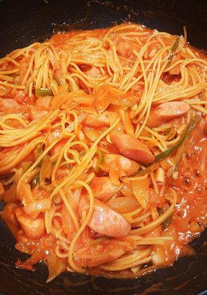 重ね煮ナポリタン-レシピのメイン写真