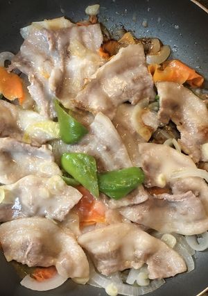 塩麹だけ！豚バラ肉と野菜のヘルシー蒸し-レシピのメイン写真