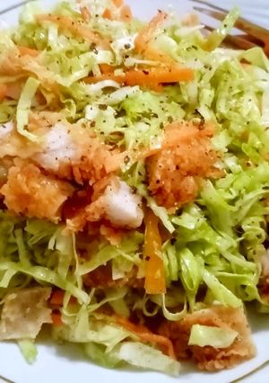 ケンタッキーの食べ残しリメイクサラダ-レシピのメイン写真